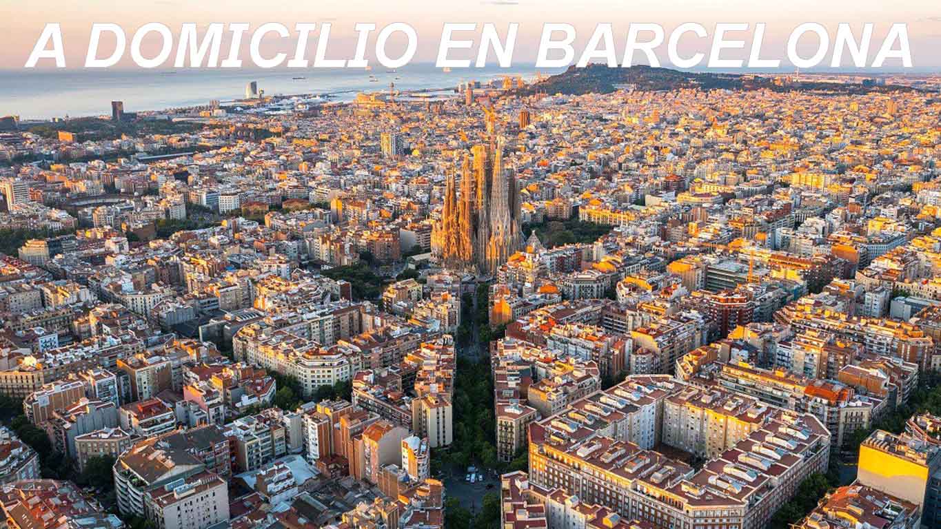 A domicilio en Barcelona
